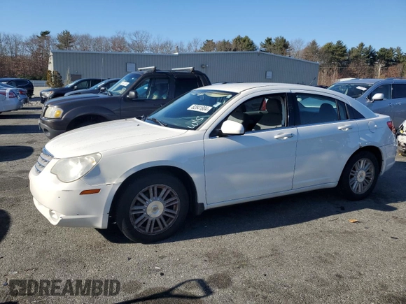2008 Chrysler Sebring Touring with VIN 1C3LC56R28N191933, listed as a Copart auction lot 82841804 with 117,170 mi miles and Clean Title. Bid and sale history available at carsss.com. Image 1.