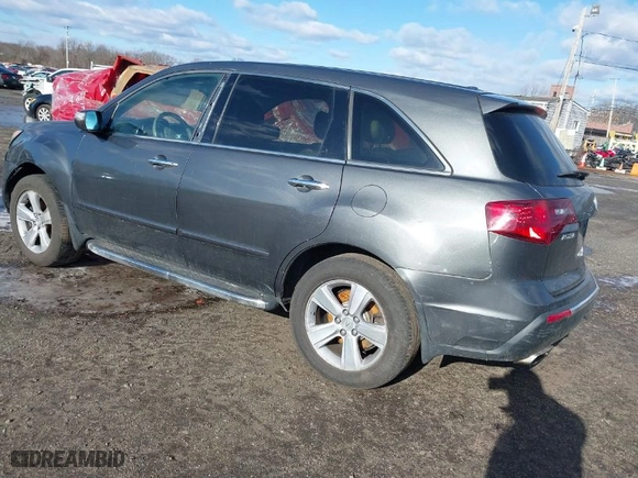 2012 Acura MDX with VIN 2HNYD2H23CH542440, listed as a IAAI auction lot 41595232 with 227414 miles. Bid and sale history available at carsss.com. Image 3.