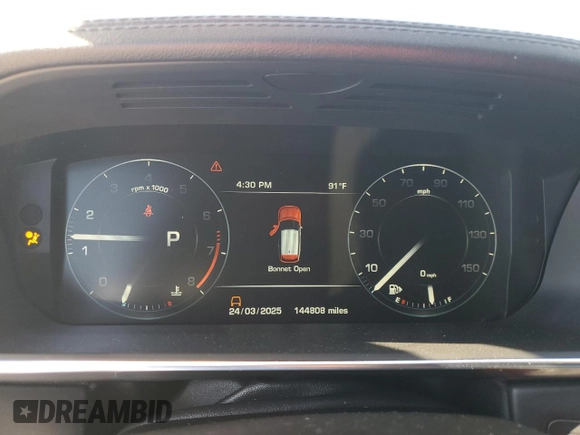 2014 Land Rover Range Rover HSE with VIN SALGS2WF0EA150930, listed as a Copart auction lot 50260115 with 144,808 mi miles and Salvage title. Bid and sale history available at DreamBid. Image 9.