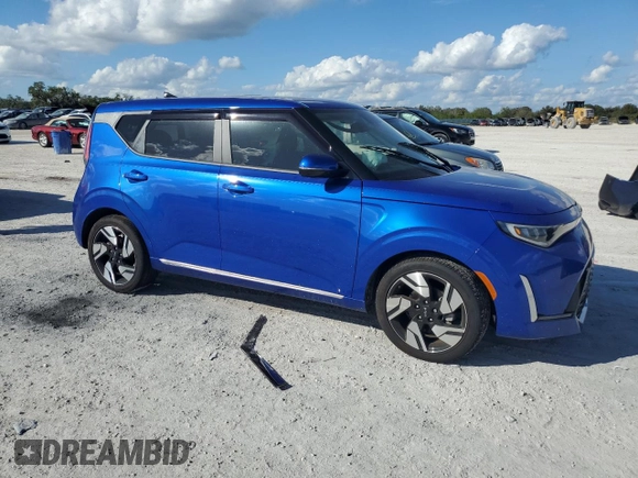 2024 Kia Soul GT-Line with VIN KNDJ53AUXR7221568, listed as a Copart auction lot 80252344 with 2,083 mi miles and Non Repairable. Bid and sale history available at carsss.com. Image 4.