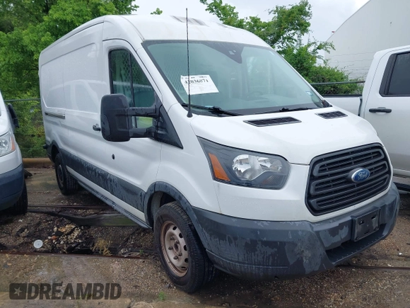 2018 Ford Transit with VIN 1FTBW2CM9JKA88280, listed as a IAAI auction lot 42036871 with 97,758 mi miles. Bid and sale history available at carsss.com. Image 1.