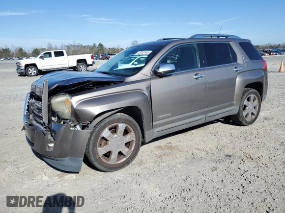 2012 GMC Terrain SLT-2 with VIN 2GKFLWE58C6175590, listed as a Copart auction lot 43743145 with 181,369 mi miles and Salvage Title. Bid and sale history available at DreamBid. Image 1.