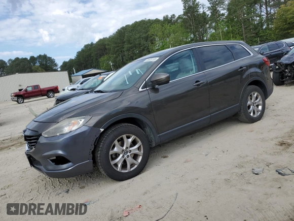 2015 Mazda CX-9 Sport z VIN JM3TB3BV0F0462219, wystawiony jako Copart lot #55605155 z przebiegiem 162 589 mil mil oraz Szkoda całkowita • Salvage title. Historia ofert i sprzedaży dostępna na DreamBid. Obrazek 1.