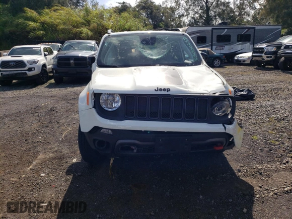 2023 Jeep Renegade Trailhawk with VIN ZACNJDC11PPP71146, listed as a Copart auction lot 53000655 with Not provided miles and Salvage title. Bid and sale history available at DreamBid. Image 5.
