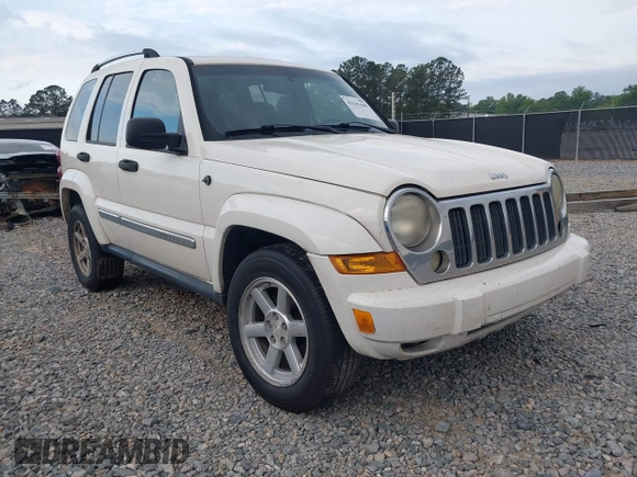 2005 Jeep Liberty Limited with VIN 1J4GL58KX5W632558, listed as a IAAI auction lot 42143440 with 214,079 mi miles and . Bid and sale history available at carsss.com. Image 1.