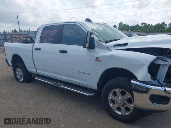 2024 Ram 2500 Big Horn with VIN 3C6UR5DL8RG266424, listed as a IAAI auction lot 42158248 with 20,422 mi miles. Bid and sale history available at carsss.com. Image 14.