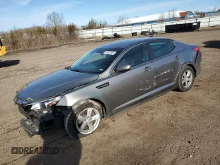 2015 Kia Optima LX with VIN 5XXGM4A76FG448286, listed as a Copart auction lot 50387985 with 149,604 mi miles and Salvage Title. Bid and sale history available at DreamBid. Image 1.