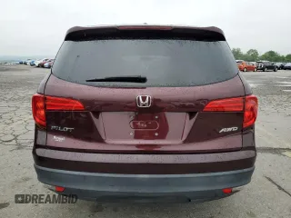 2017 Honda Pilot EX-L with VIN 5FNYF6H55HB004823, listed as a Copart auction lot 61200055 with 77,677 mi miles and Salvage title. Bid and sale history available at DreamBid. Image 6.