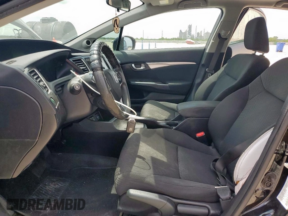 2015 Honda Civic EX z VIN 19XFB2F89FE083375, wystawiony jako Copart lot #59092125 z przebiegiem 95 764 mil mil oraz Szkoda całkowita • Salvage title. Historia ofert i sprzedaży dostępna na DreamBid. Obrazek 7.