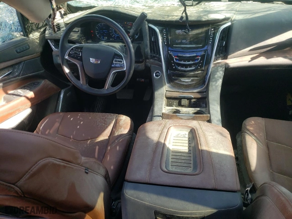 2020 Cadillac Escalade Premium Luxury with VIN 1GYS4CKJ4LR253532, listed as a Copart auction lot 70656954 with 22,241 mi miles and Salvage Title. Bid and sale history available at carsss.com. Image 8.
