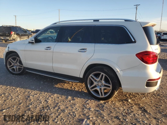 2015 Mercedes-Benz GL-Class GL 550 with VIN 4JGDF7DE9FA467835, listed as a Copart auction lot 83979504 with 108,098 mi miles and Salvage Title. Bid and sale history available at carsss.com. Image 2.