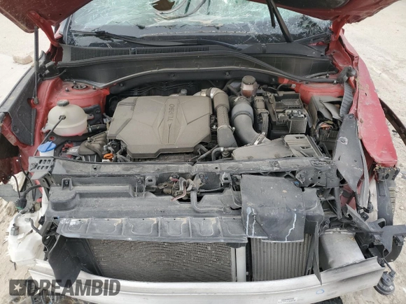 2023 Hyundai Santa Fe Calligraphy z VIN 5NMS54AL2PH495094, wystawiony jako Copart lot #48189065 z przebiegiem Nie podano mil oraz Szkoda całkowita • Salvage title. Historia ofert i sprzedaży dostępna na DreamBid. Obrazek 13.