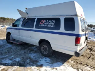 2011 Ford Econoline Cargo Commercial with VIN 1FTNS2EW2BDA26197, listed as a Copart auction lot 81470664 with Not Provided miles and Salvage Title. Bid and sale history available at DreamBid. Image 2.