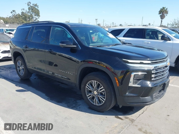 2024 Chevrolet Traverse FWD LT with VIN 1GNERGKS3RJ196128, listed as a IAAI auction lot 41992567 with 4,338 mi miles and . Bid and sale history available at DreamBid. Image 1.