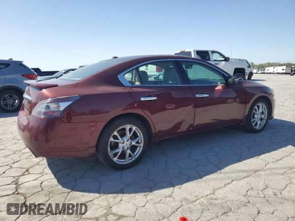 2012 Nissan Maxima SV with VIN 1N4AA5AP3CC862891, listed as a Copart auction lot 50979665 with 173,710 mi miles and Salvage title. Bid and sale history available at DreamBid. Image 3.