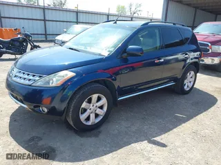 2006 Nissan Murano SL with VIN JN8AZ08T96W423677, listed as a IAAI auction lot 41932157 with 224,087 mi miles. Bid and sale history available at carsss.com. Image 2.