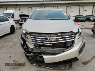 2017 Cadillac XT5 Platinum AWD with VIN 1GYKNFRS7HZ100180, listed as a Copart auction lot 85314924 with 52,093 mi miles and Salvage Title. Bid and sale history available at DreamBid. Image 5.