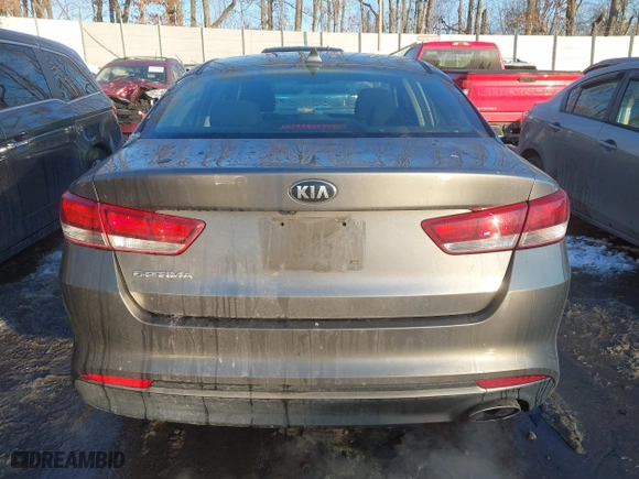 2016 Kia Optima LX with VIN 5XXGT4L39GG014281, listed as a IAAI auction lot 41367750 with 102,683 mi miles. Bid and sale history available at carsss.com. Image 16.