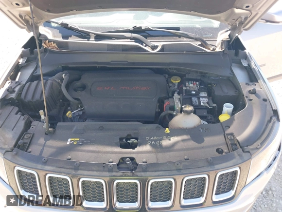 2020 Jeep Compass Limited with VIN 3C4NJCCB2LT179702, listed as a IAAI auction lot 39664511 with 85,090 mi miles and . Bid and sale history available at DreamBid. Image 10.
