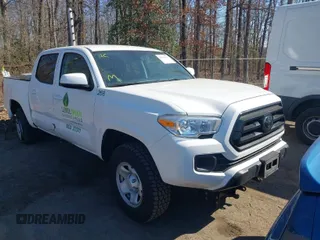 2021 Toyota Tacoma 4WD SR with VIN 3TMCZ5AN0MM442855, listed as a IAAI auction lot 41631937 with 78,157 mi miles. Bid and sale history available at carsss.com. Image 1.
