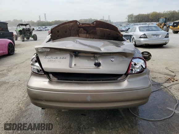 2002 Ford Taurus SES Standard with VIN 1FAFP55UX2A202460, listed as a Copart auction lot 50206465 with 267,625 mi miles and Non Repairable. Bid and sale history available at carsss.com. Image 6.