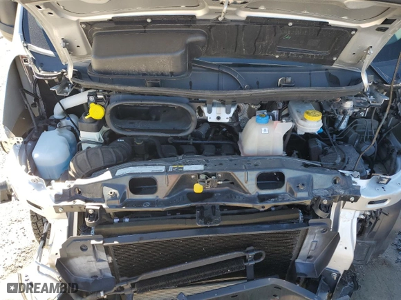 2019 Ram ProMaster Cargo Van with VIN 3C6TRVDG4KE523109, listed as a Copart auction lot 45537425 with 47,789 mi miles and Salvage Title. Bid and sale history available at carsss.com. Image 12.