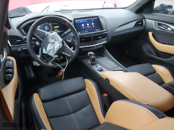 2024 Cadillac CT5-V Blackwing with VIN 1G6D35R62R0810338, listed as a Copart auction lot 83333194 with 5,789 mi miles and Salvage Title. Bid and sale history available at carsss.com. Image 8.