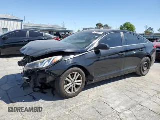 2017 Hyundai Sonata 2.4L with VIN 5NPE24AF0HH595084, listed as a Copart auction lot 52703015 with 178,367 mi miles and Salvage Title. Bid and sale history available at carsss.com. Image 1.
