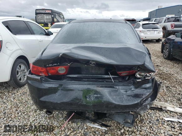 2004 Acura TSX with VIN JH4CL96894C011975, listed as a Copart auction lot 56926035 with 232,498 mi miles and Salvage title. Bid and sale history available at DreamBid. Image 6.