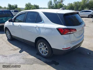 2023 Chevrolet Equinox LT with VIN 3GNAXUEG7PS172338, listed as a IAAI auction lot 41546330 with 50,473 mi miles. Bid and sale history available at carsss.com. Image 3.