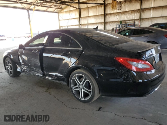 2015 Mercedes-Benz CLS 400 z VIN WDDLJ6HB9FA147915, wystawiony jako Copart lot #50195795 z przebiegiem 131 550 mil mil oraz Szkoda całkowita • Salvage title. Historia ofert i sprzedaży dostępna na DreamBid. Obrazek 2.