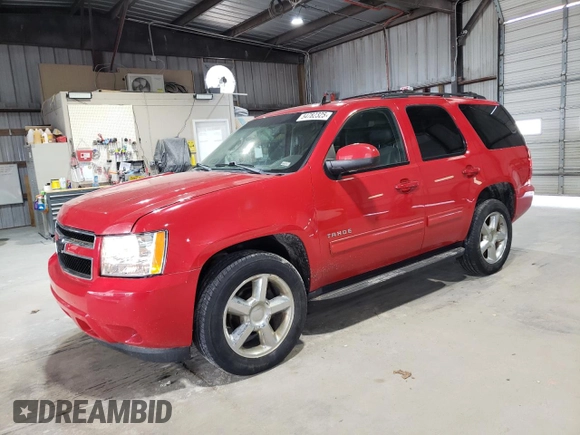 2011 Chevrolet Tahoe LS with VIN 1GNSCAE00BR320455, listed as a Copart auction lot 54782325 with 202,936 mi miles and Salvage title. Bid and sale history available at DreamBid. Image 1.