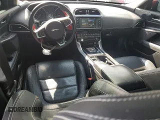 2018 Jaguar XE with VIN SAJAM4FVXJCP41115, listed as a Copart auction lot 55091015 with 46,458 mi miles and Salvage Title. Bid and sale history available at DreamBid. Image 8.
