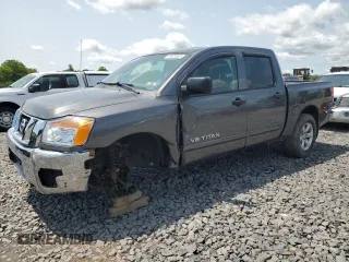 2012 Nissan Titan SV z VIN 1N6AA0EJ9CN325608, wystawiony jako Copart lot #58925565 z przebiegiem 86 967 mil mil oraz Szkoda całkowita • Salvage title. Historia ofert i sprzedaży dostępna na DreamBid. Obrazek 1.