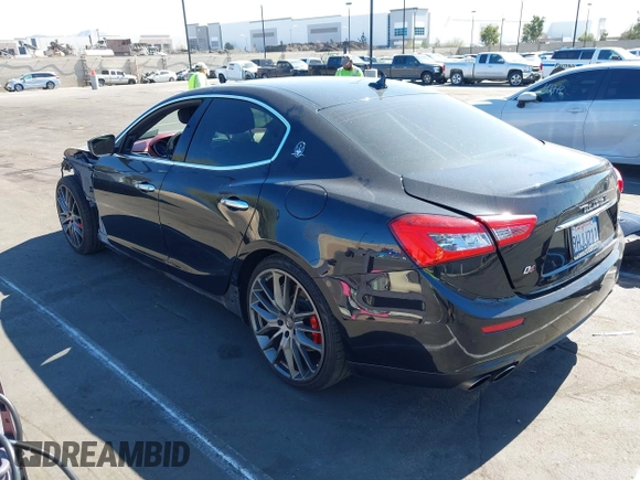 2017 Maserati Ghibli S Q4 with VIN ZAM57RTL5H1197406, listed as a IAAI auction lot 41615015 with 97,030 mi miles and . Bid and sale history available at DreamBid. Image 3.