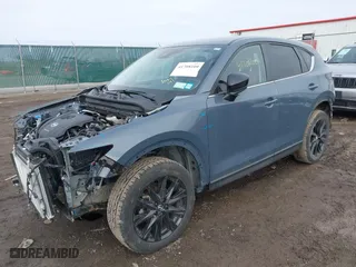 2022 Mazda CX-5 2.5 S Carbon Edition with VIN JM3KFBCM2N0529241, listed as a IAAI auction lot 41708100 with NaN miles. Bid and sale history available at carsss.com. Image 20.