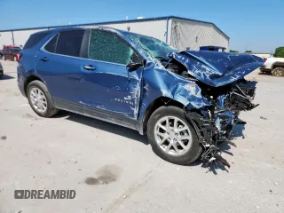 2024 Chevrolet Equinox LT with VIN 3GNAXKEG1RL228064, listed as a Copart auction lot 58274905 with 10,375 mi miles and Salvage title. Bid and sale history available at DreamBid. Image 4.