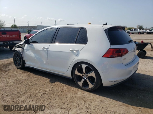 2015 Volkswagen GTI SE with VIN 3VW4T7AU6FM006293, listed as a Copart auction lot 54903534 with 109,330 mi miles and Salvage Title. Bid and sale history available at DreamBid. Image 2.