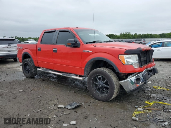 2011 Ford F-150 XL with VIN 1FTFW1EF6BFA36755, listed as a Copart auction lot 58544405 with 144,436 mi miles and Salvage title. Bid and sale history available at DreamBid. Image 4.
