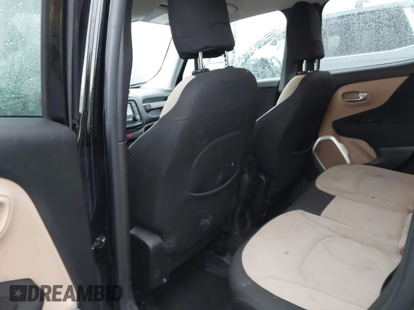 2015 Jeep Renegade Latitude with VIN ZACCJBBT0FPB47113, listed as a IAAI auction lot 41493849 with 116,197 mi miles and . Bid and sale history available at DreamBid. Image 8.