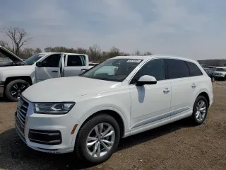 2018 Audi Q7 Premium Plus z VIN WA1LAAF76JD022822, wystawiony jako Copart lot #52515905 z przebiegiem 84 277 mil mil oraz Szkoda całkowita • Salvage title. Historia ofert i sprzedaży dostępna na DreamBid. Obrazek 1.
