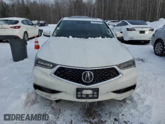2019 Acura TLX w/Technology Pkg with VIN 19UUB1F59KA800248, listed as a Copart auction lot 87273634 with 123,808 mi miles and Clean Title. Bid and sale history available at carsss.com. Image 5.