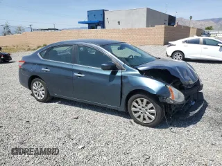 2014 Nissan Sentra SV with VIN 3N1AB7AP9EY314622, listed as a Copart auction lot 52010575 with 80,582 mi miles and Salvage Title. Bid and sale history available at DreamBid. Image 4.