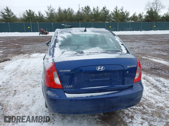 2007 Hyundai Accent GLS with VIN KMHCN46C17U103319, listed as a IAAI auction lot 41620787 with 65,291 mi miles. Bid and sale history available at carsss.com. Image 16.