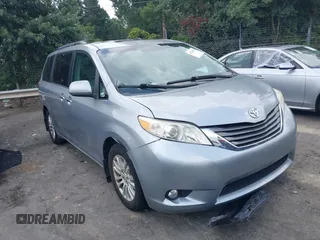 2011 Toyota Sienna XLE AAS with VIN 5TDYK3DC0BS068057, listed as a IAAI auction lot 42706510 with 143,446 mi miles and . Bid and sale history available at DreamBid. Image 1.