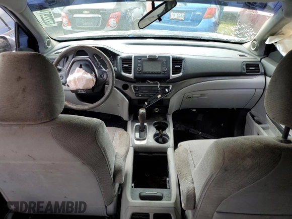 2016 Honda Pilot LX with VIN 5FNYF5H10GB040358, listed as a Copart auction lot 62229744 with Not Provided miles and Non Repairable. Bid and sale history available at DreamBid. Image 8.
