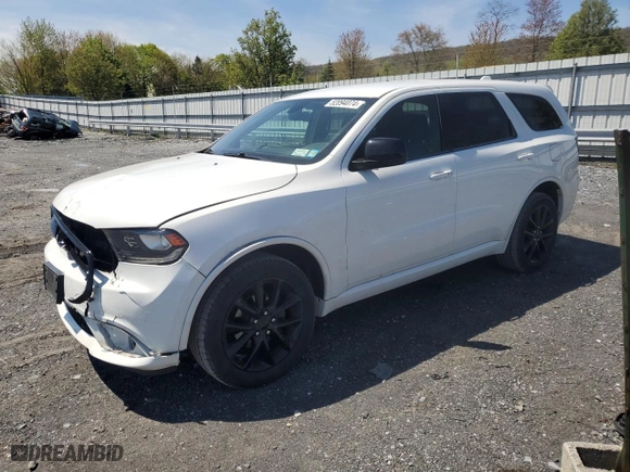 2018 Dodge Durango SXT with VIN 1C4RDJAG7JC355356, listed as a Copart auction lot 52094074 with 107,809 mi miles and Salvage Title. Bid and sale history available at carsss.com. Image 1.