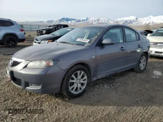 2008 Mazda Mazda3 i Touring Value with VIN JM1BK32G381817225, listed as a Copart auction lot 45994955 with 128,175 mi miles and Salvage Title. Bid and sale history available at carsss.com. Image 1.