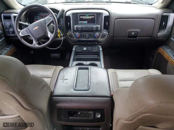 2015 Chevrolet Silverado 1500 LTZ with VIN 3GCUKSEC9FG418863, listed as a Copart auction lot 45115165 with 140,398 mi miles and Salvage Title. Bid and sale history available at carsss.com. Image 8.