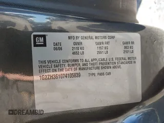 2007 Pontiac G6 GT with VIN 1G2ZH361074105839, listed as a IAAI auction lot 41598911 with 83,021 mi miles and . Bid and sale history available at DreamBid. Image 9.